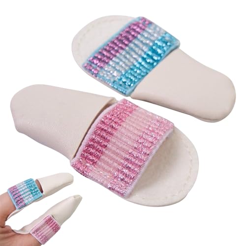 Thimbles for Hand Quilting, Sying Thimble | THIMBLE 2X FingerAnti-Rutsch-Schutz - Stickerei Strickwerkzeug, Anstecknadeln, Steppzubehör für Haushaltsprojekte Thimbles for Hand Quilting, Sying Thimble | THIMBLE 2X FingerAnti-Rutsch-Schutz - Stickerei Strickwerkzeug, Anstecknadeln, Steppzubehör für Haushaltsprojekte von Generic