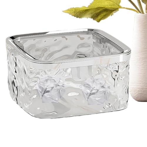 Tisch-Mülleimer, Mülleimer - Aufsatz-Mülleimer,Arbeitszimmer-Mülleimer, Papierkorb mit aufklappbarem Deckel für Toilette, Schlafzimmer, Wohnzimmer von Generic