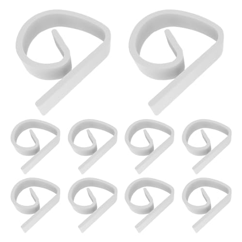 Tischdecken-Clips – 10 kleine bunte Tischdecken-Clips | Tragbare Tischdeckenhalter, rutschfest, perfekt für Partys, Picknicks, Hochzeiten, Buffets und Abendessen | Rutschfeste Tischdecken-Clips von Generic