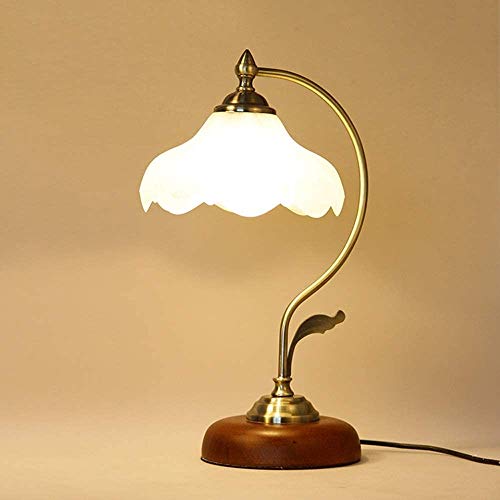 Tischlampen, Schreibtischlampen, Europäische Kreative Schreibtischleuchte Romantische Warme Schlafzimmer Nachttisch Arbeitszimmer Wohnzimmer Beleuchtue27Penkopf Led von Generic