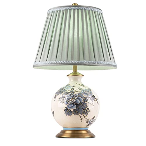 Tischlampen, Tischlampen Im Chinesischen Stil, Hohe Nachttischlampen Aus Keramik Mit Stofflampenschirm Für Wohnzimmer, Schlafzimmer, Schreibtischlampe, Einfach Zu Montieren Tischlampen, Tischlampen Im Chinesischen Stil, Hohe Nachttischlampen Aus Keramik Mit Stofflampenschirm Für Wohnzimmer, Schlafzimmer, Schreibtischlampe, Einfach Zu Montieren von Generic