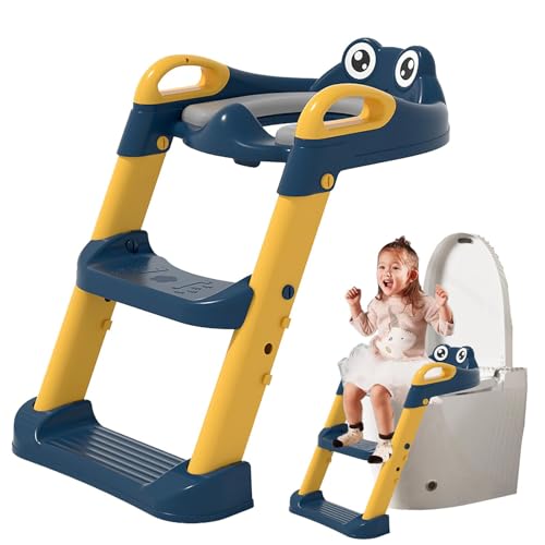 Töpfchentrainingssitz mit Tritthocker Töpfchensitz mit Stufen Töpfchentrainingssitz Faltbarer Toilettentrainer für Baby | Tragbarer Toiletten-Toilettenhocker | Toiletten-Toilettenhocker | Töpfchentrainingssitz mit Tritthocker Töpfchensitz mit Stufen Töpfchentrainingssitz Faltbarer Toilettentrainer für Baby | Tragbarer Toiletten-Toilettenhocker | Toiletten-Toilettenhocker | von Generic