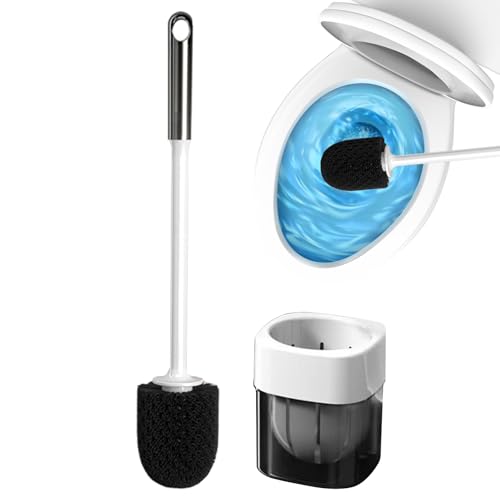 Toiletten Reinigungsbürste | Duschen Reinigungsbürste Schrubber Pümpel Wandmontiert | Bohrfreie Toilettenbürste Mit Halterung,Für Duschboden Fliese Wanne Reinigen Schrubben Toiletten Reinigungsbürste | Duschen Reinigungsbürste Schrubber Pümpel Wandmontiert | Bohrfreie Toilettenbürste Mit Halterung,Für Duschboden Fliese Wanne Reinigen Schrubben von Generic