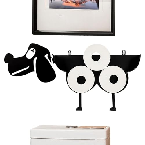 Toilettenpapierhalter für Hunde – Lustiger Toilettenpapierhalter für Hunde | Toilettenpapierhalter für Hunde aus Metall | Aufbewahrung von Toilettenpapier | Aufbewahrungskorb aus Seidenpapier Portaogg Toilettenpapierhalter für Hunde – Lustiger Toilettenpapierhalter für Hunde | Toilettenpapierhalter für Hunde aus Metall | Aufbewahrung von Toilettenpapier | Aufbewahrungskorb aus Seidenpapier Portaogg von Generic