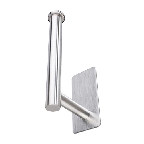 Toilettenpapierrollenhalter – 16 x 8,5 x 4,5 cm Wandaufbewahrung, Organizer aus starkem Stahl, kompakter Badezimmerhalter | Essential Küchentoilette für den Innenbereich mit dekorativen Anwendungen Toilettenpapierrollenhalter – 16 x 8,5 x 4,5 cm Wandaufbewahrung, Organizer aus starkem Stahl, kompakter Badezimmerhalter | Essential Küchentoilette für den Innenbereich mit dekorativen Anwendungen von Generic