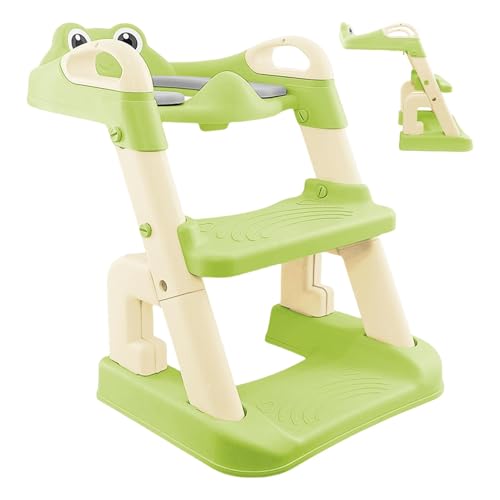 Toilettensitz für Kleinkinder, Trainingssitz für das Badezimmer, mit Treppe, klappbarer Toilettenstuhl mit Leiter – Trainingssitz für Kinder Toilettensitz für Kleinkinder, Trainingssitz für das Badezimmer, mit Treppe, klappbarer Toilettenstuhl mit Leiter – Trainingssitz für Kinder von Generic