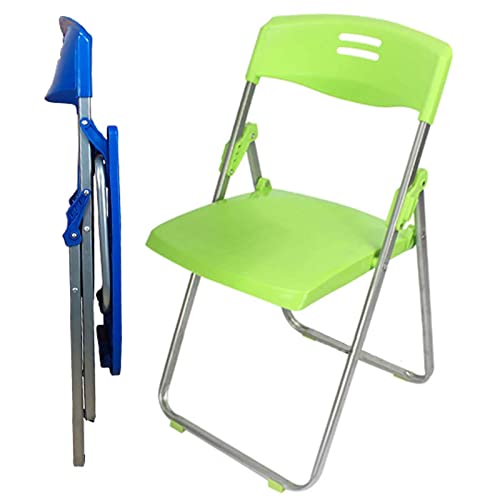 Tragbare Klappstühle für den Außenbereich, 2er-Set, leichte und robuste Gartenstühle mit PP-Sitzplatte + Metallbeinen, Tragkraft 200 kg, Grün, 41 x 43 x 80 cm Tragbare Klappstühle für den Außenbereich, 2er-Set, leichte und robuste Gartenstühle mit PP-Sitzplatte + Metallbeinen, Tragkraft 200 kg, Grün, 41 x 43 x 80 cm von Generic