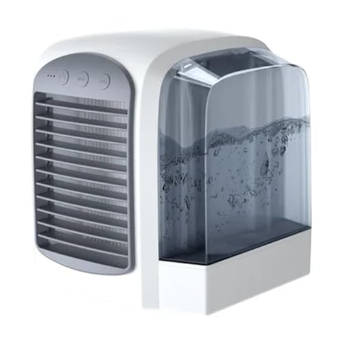 Tragbare Klimaanlage Mini-Klimaanlage Tragbarer Wasserkühlventilator Luftbefeuchter Luftreiniger Desktop-Luftkühlerventilator Mit Nachtlicht Für Büro Und Zuhause Leicht Zu Bewegen Tragbare Klimaanlage Mini-Klimaanlage Tragbarer Wasserkühlventilator Luftbefeuchter Luftreiniger Desktop-Luftkühlerventilator Mit Nachtlicht Für Büro Und Zuhause Leicht Zu Bewegen von Generic