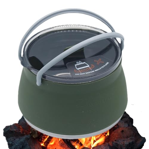 Tragbarer Camping-Afficier, tragbare Reise-Kaffeemaschine - Silikon-Reise- | Tragbare Booth für Wandern und Camping, kompakte Kaffeemaschine im Freien, Wandern von Generic