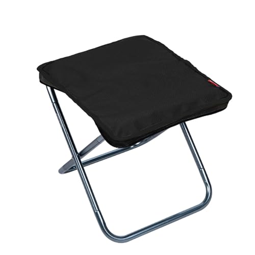 Tragbarer Campinghocker, ultraleichter Campinghocker - tragbarer XL Campinghocker | Tragfähigkeit bis zu 264 Pfund Hocker aus 600D Oxford-Gewebe, Hocker mit Halterung aus von Generic