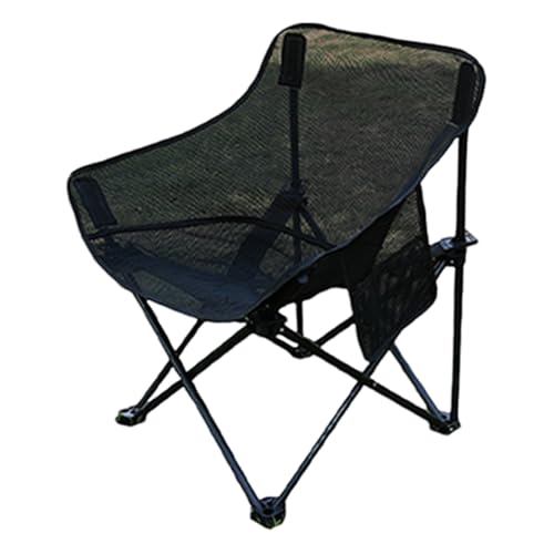 Tragbarer Campingstuhl, Klapphocker | Klappstühle im Freien mit Seitentaschen - Ergonomische Zeltstühle für Erwachsene, Tragetasche inbegriffen, für Camping, Rasen, Terrasse, Tragbarer Campingstuhl, Klapphocker | Klappstühle im Freien mit Seitentaschen - Ergonomische Zeltstühle für Erwachsene, Tragetasche inbegriffen, für Camping, Rasen, Terrasse, von Generic