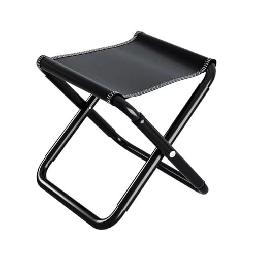 Tragbarer Campingstuhl Faltbar mit Tragetasche, Klappstuhl, Kleiner Anglerstuhl für Outdoor-Reisen, Wandern, Angeln, Picknick, Grillen am Strand(X-Large) von Generic