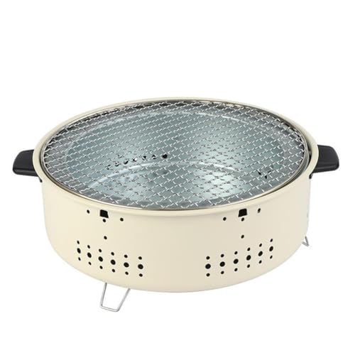 Tragbarer Holzkohlegrill mit Edelstahl Grillrost Abnehmbar for Garten Terrasse Camping Tragbarer Holzkohlegrill mit Edelstahl Grillrost Abnehmbar for Garten Terrasse Camping von Generic