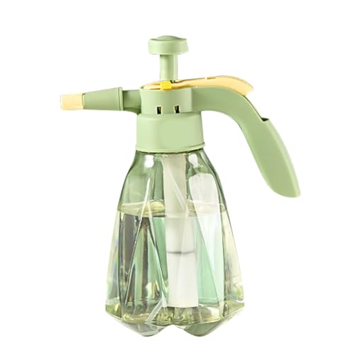 Tragbarer Pumpsprüher - 1,5 L Garten-Sprühflasche | Gartensprüher | Gartensprüher und Rasen | Durchsichtiger Drucksprüher mit verstellbarer Düse | Sprühflasche f von Generic