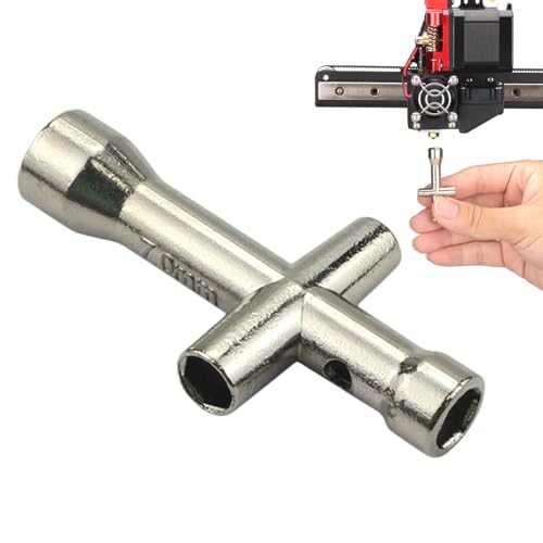 Tragbarer Sockelschlüssel - Kompaktes Nuss -Schraubenschlüssel, Hochleistungskreuzschlüssel mit präziser ergonomischem Griff, haltbares -Größe -Sockel -Werkzeug | Home Garage Workshop von Generic