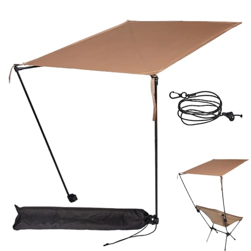 Tragbarer Strandschirm - Robuste Strandwand, Reise | Systemzubehör, leichte Terrassenüberdachung für Outdoor-Abenteuer, Camping, Angeln von Generic