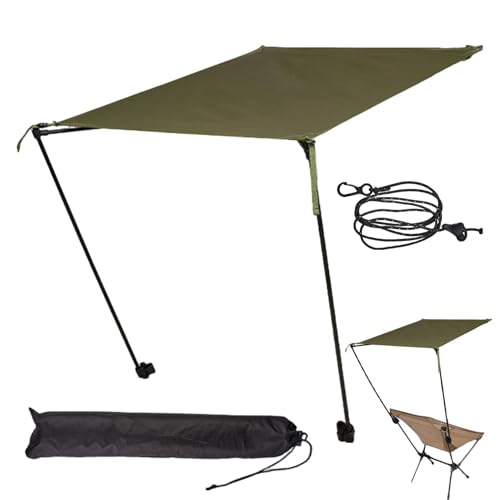 Tragbarer Strandschirm - Robuste Strandwand, Reise | Systemzubehör, leichte Terrassenüberdachung für Outdoor-Abenteuer, Camping, Angeln Tragbarer Strandschirm - Robuste Strandwand, Reise | Systemzubehör, leichte Terrassenüberdachung für Outdoor-Abenteuer, Camping, Angeln von Generic