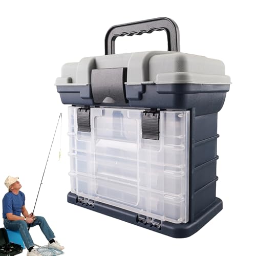 Tragbarer Takel-Organizer, 4 Boxen mit Tablett, als starker temporärer Sitz, der Gewicht von Erwachsenen ohne Maschine standhalten kann | tragbarer Takel-Organizer mit 4 Schubladen Tragbarer Takel-Organizer, 4 Boxen mit Tablett, als starker temporärer Sitz, der Gewicht von Erwachsenen ohne Maschine standhalten kann | tragbarer Takel-Organizer mit 4 Schubladen von Generic