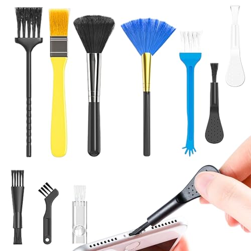 Tragbarer Tastaturreiniger, Computerbürste, 10 Stück – tragbarer Staubwedel für die detaillierte Reinigung von Tablet, Reisen, Mousepad, Arbeit, Schreibtisch, Telefon Tragbarer Tastaturreiniger, Computerbürste, 10 Stück – tragbarer Staubwedel für die detaillierte Reinigung von Tablet, Reisen, Mousepad, Arbeit, Schreibtisch, Telefon von Generic