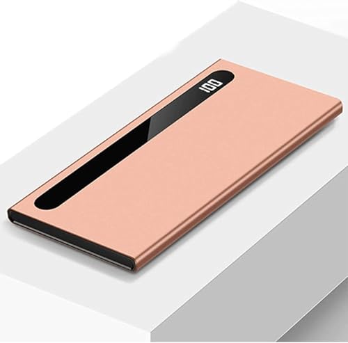 Tragbares Ladegerät Power Bank 100000mah LCD-Display Exterl-akku Mit 2 Ausgängen Und 2 Eingängen Tragbares Batterieladegerät Powerbank Kompatibel Mit Smartphone, Tablet Und Mehr, Gold Tragbares Ladegerät Power Bank 100000mah LCD-Display Exterl-akku Mit 2 Ausgängen Und 2 Eingängen Tragbares Batterieladegerät Powerbank Kompatibel Mit Smartphone, Tablet Und Mehr, Gold von Generic