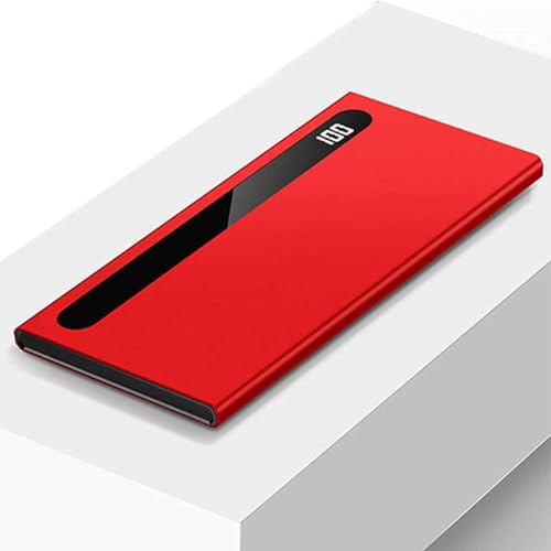 Tragbares Ladegerät Power Bank 100000mah LCD-Display Exterl-akku Mit 2 Ausgängen Und 2 Eingängen Tragbares Batterieladegerät Powerbank Kompatibel Mit Smartphone, Tablet Und Mehr, Red Tragbares Ladegerät Power Bank 100000mah LCD-Display Exterl-akku Mit 2 Ausgängen Und 2 Eingängen Tragbares Batterieladegerät Powerbank Kompatibel Mit Smartphone, Tablet Und Mehr, Red von Generic