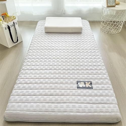 Tragbares Reise-Campingbett, japanische Faltbare Memory Foam-Matratze für Gäste, Bodenschlafmatte, Schlafsofa von Generic