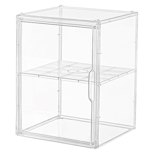 Transparente Brieftasche Aufbewahrungsbox - Kleiderschrank Handtasche Organizer - Stapelbare Aufbewahrungsbox Vitrin mit Magnettür für Brieftaschenkupplung Transparente Brieftasche Aufbewahrungsbox - Kleiderschrank Handtasche Organizer - Stapelbare Aufbewahrungsbox Vitrin mit Magnettür für Brieftaschenkupplung von Generic