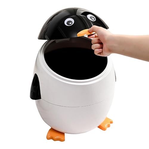 Trash Can Abfalleimer unter den Tischen | Schreibtisch-Abfalleimer mit Tier-Design für das Schlafzimmer im Auto von Generic