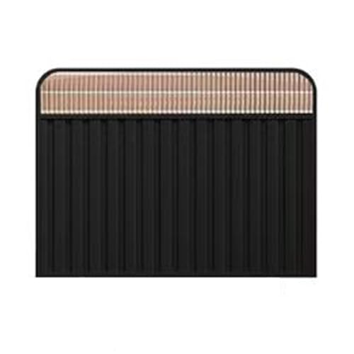 Trennwände for Essbereiche, Bodenstehende Restaurant-Trennwand, Arbeitsplattenschirm, Durchscheinendes Design for Den Schreibtisch Im Wohnzimmer(Black,140x100cm/55.11x39.37in) von Generic