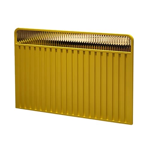 Trennwände for Essbereiche, Bodenstehende Restaurant-Trennwand, Arbeitsplattenschirm, Durchscheinendes Design for Den Schreibtisch Im Wohnzimmer(Gold,80x100cm/31.49x39.37in) von Generic