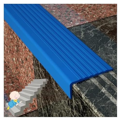 Treppenkantenprofil Kantenschutz Selbstklebende Treppenstufenkantenverkleidung, Gummi-Treppenkante, wasserdichte Treppenkantenabdeckungen, für den Innen- und Außenbereich LLIMEIDP250410(Color:Blue,S Treppenkantenprofil Kantenschutz Selbstklebende Treppenstufenkantenverkleidung, Gummi-Treppenkante, wasserdichte Treppenkantenabdeckungen, für den Innen- und Außenbereich LLIMEIDP250410(Color:Blue,S von Generic