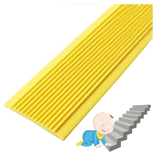 Treppenkantenprofil Kantenschutz Selbstklebender Treppenkantenschutz, wasserdicht, rutschfest, zuschneidbar, langlebig, schützt die persönliche Sicherheit LLIMEIDP250410(Color:Yellow,Size:1.2m/47.2i Treppenkantenprofil Kantenschutz Selbstklebender Treppenkantenschutz, wasserdicht, rutschfest, zuschneidbar, langlebig, schützt die persönliche Sicherheit LLIMEIDP250410(Color:Yellow,Size:1.2m/47.2i von Generic
