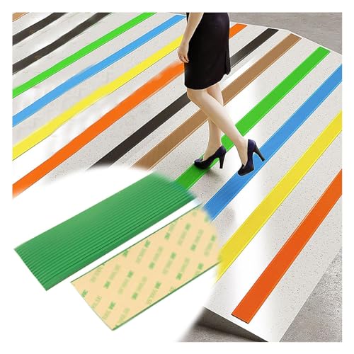 Treppenkantenprofil Kantenschutz rutschfeste Stufenverkleidung, PVC-Gummi-Winkel-Treppenkantenverkleidung, Sicherheits-Stufenverkleidung für Innen- und Außenbereiche, Fliesen, Holz, Metalltreppen LL Treppenkantenprofil Kantenschutz rutschfeste Stufenverkleidung, PVC-Gummi-Winkel-Treppenkantenverkleidung, Sicherheits-Stufenverkleidung für Innen- und Außenbereiche, Fliesen, Holz, Metalltreppen LL von Generic