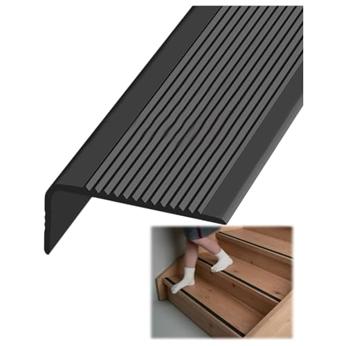 Treppenkantenprofil Kantenschutz rutschfeste Stufenverkleidung für Treppenkanten, Treppenkantenverkleidung, Außen- und Innenstufen, LLIMEIDP250410(Color:Black,Size:L 1.4m/55. Treppenkantenprofil Kantenschutz rutschfeste Stufenverkleidung für Treppenkanten, Treppenkantenverkleidung, Außen- und Innenstufen, LLIMEIDP250410(Color:Black,Size:L 1.4m/55. von Generic