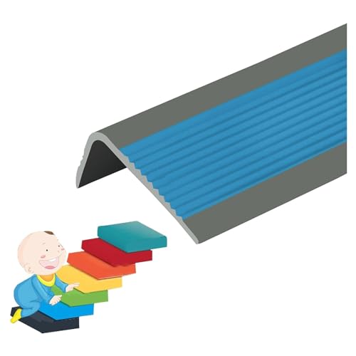 Treppenkantenprofil Kantenschutz rutschfeste Stufenverkleidung für Treppenkanten, Treppenkantenverkleidung, Außen- und Innenstufen, drinnen und draußen LLIMEIDP250410( von Generic