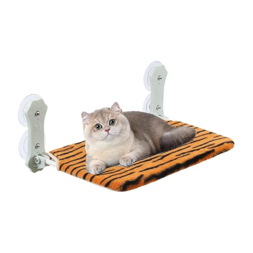 Trespolo Klappbarer Katzensitz für - Katzenbett mit mit Saugnapf | Klappbarer Katzensitz, bequemer Katzensitz für Innenwände, Glasfenster Trespolo Klappbarer Katzensitz für - Katzenbett mit mit Saugnapf | Klappbarer Katzensitz, bequemer Katzensitz für Innenwände, Glasfenster von Generic