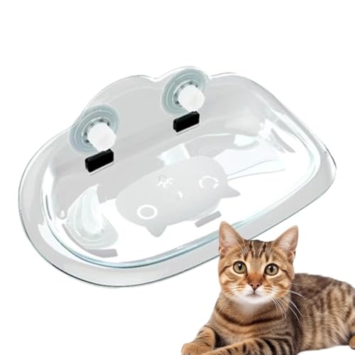 Trespolo für Katzenfenster, Hängematte für für Katzen - Saugnäpfe für Fensterregal für Katzen Schwimmende Hängematte für Katzen | Katzenbetten für den Innenbereich, Fensterbank Trespolo für Katzenfenster, Hängematte für für Katzen - Saugnäpfe für Fensterregal für Katzen Schwimmende Hängematte für Katzen | Katzenbetten für den Innenbereich, Fensterbank von Generic