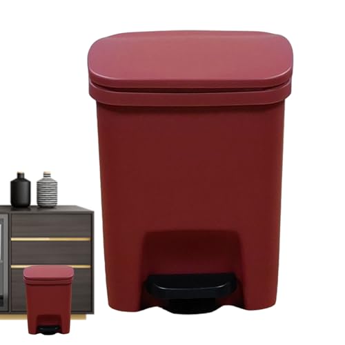 Tritt-Mülleimer Küchenmülleimer - Küchenmülleimer mit Softclose-Deckel | Geruchsschutzdeckel für Mülleimer zur Raumnutzung Tritt-Mülleimer Küchenmülleimer - Küchenmülleimer mit Softclose-Deckel | Geruchsschutzdeckel für Mülleimer zur Raumnutzung von Generic