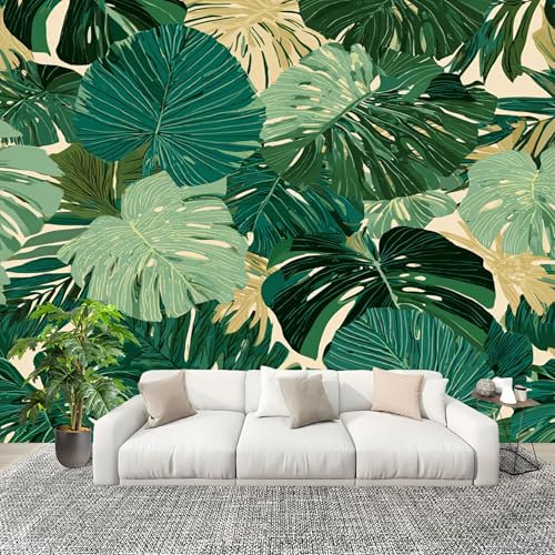 Tropisches Monstera Muster Vliestapete Panorama Poster Wanddeko 400x280 cm GrüN Fototapete Staubdicht und pflegeleicht für Wohnzimmer Kinderzimmer Schlafzimmer Wand Fototapete Tropisches Monstera Muster Vliestapete Panorama Poster Wanddeko 400x280 cm GrüN Fototapete Staubdicht und pflegeleicht für Wohnzimmer Kinderzimmer Schlafzimmer Wand Fototapete von Generic