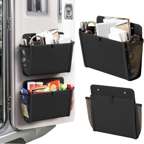 Tür Organizer Rack - RV Hanging Storage Bag Set, faltbare große Taschenhalter | Wandmontierte Organisator, geeignet für Bücher Getränke Spielzeug Tasten Brillen Snacks Badezimmer Küchenbüro Schrank Sc Tür Organizer Rack - RV Hanging Storage Bag Set, faltbare große Taschenhalter | Wandmontierte Organisator, geeignet für Bücher Getränke Spielzeug Tasten Brillen Snacks Badezimmer Küchenbüro Schrank Sc von Generic