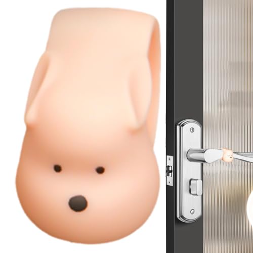 Türknopfschutz, Türgriff-Stoßfänger, Wandpuffer in Bärenform, Silikon-Türstopper, stoßdämpfend, leise Türknopfschutz, Türgriff-Stoßfänger, Wandpuffer in Bärenform, Silikon-Türstopper, stoßdämpfend, leise von Generic
