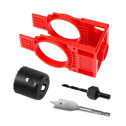 Türlochbohrset – Türknauf-Installationssatz | Schiebe-Hardware für Haus, Schrank, Autos, Installation, Fenster, Eingang, Garage, Reparatur und andere Zwecke Türlochbohrset – Türknauf-Installationssatz | Schiebe-Hardware für Haus, Schrank, Autos, Installation, Fenster, Eingang, Garage, Reparatur und andere Zwecke von Generic