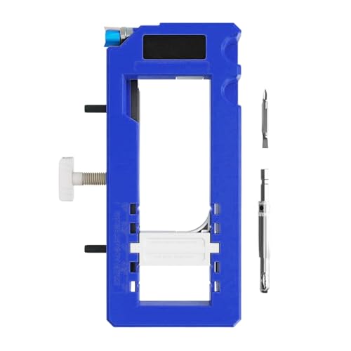 Türscharniermaschine, Türscharnier-Router-Schablone, Installationsset für Türriegel mit Scharniervorlage für Router, Meißelscharnier, elé Werkzeug Türscharniermaschine, Türscharnier-Router-Schablone, Installationsset für Türriegel mit Scharniervorlage für Router, Meißelscharnier, elé Werkzeug von Generic