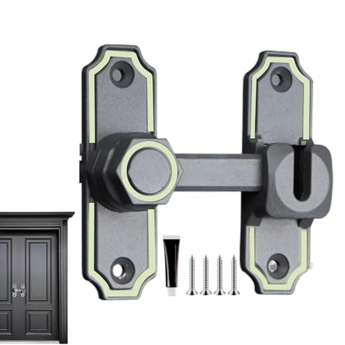Türschloss – Schiebetüren – Hardware-Zubehör für Weinschränke, Garten, Haustierkäfige und Badezimmer von Generic