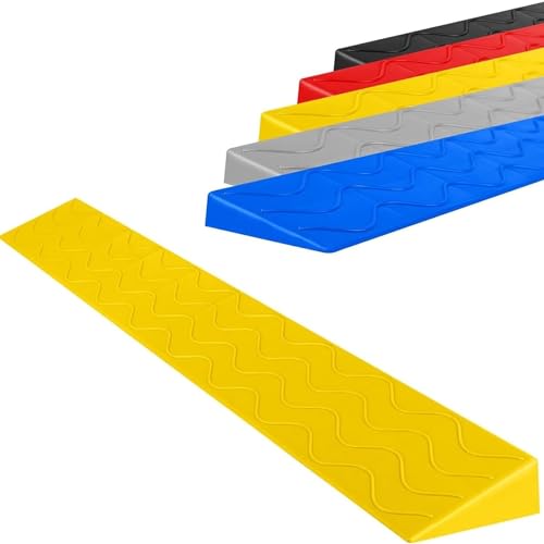 Türschwellenrampe Saugroboter, Stufenmatten for Den Innen- Und Außenbereich Aus Kunststoff, Zur Beseitigung Von Hindernissen Durch Stufen, Bordsteine ​​oder Erhöhte Flächen von Generic