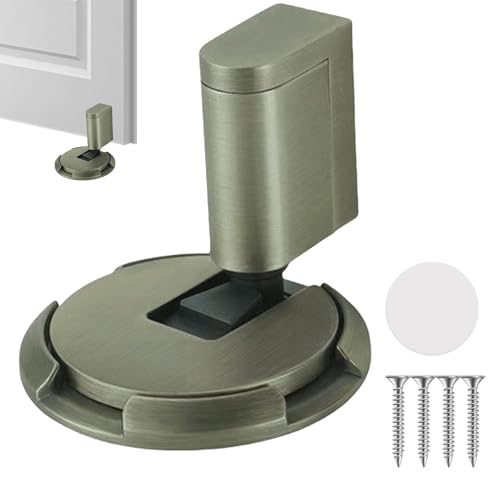 Türstopper am Boden – Schlosszubehör, Ornamente für Zuhause | Winddichter Innentürstopper, Türstopper aus Aluminiumlegierung für Außentür, Höhe verstellbar Türstopper am Boden – Schlosszubehör, Ornamente für Zuhause | Winddichter Innentürstopper, Türstopper aus Aluminiumlegierung für Außentür, Höhe verstellbar von Generic
