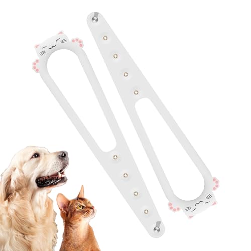 Türzubehör für Katzen, Katzenschloss für die Tür - Hundesicherer Katzentürhalter | Sicherheit der Schlösser Haustierzubehör für Schlafzimmer Küche Wohnzimmer u Türzubehör für Katzen, Katzenschloss für die Tür - Hundesicherer Katzentürhalter | Sicherheit der Schlösser Haustierzubehör für Schlafzimmer Küche Wohnzimmer u von Generic