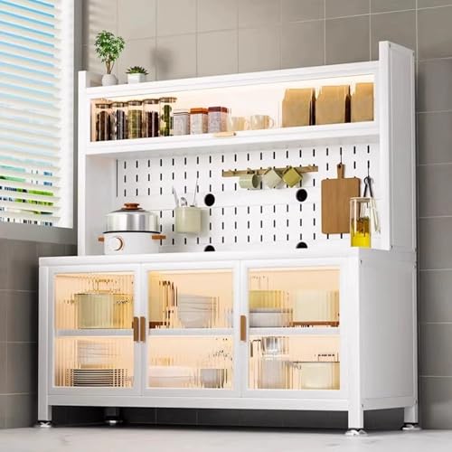 ÜBergroßEr Vorratsschrank, MikrowellenstäNder Mit Stauraum, KüChenvorratsschrank for WaschküChe, Werkzeugraum ÜBergroßEr Vorratsschrank, MikrowellenstäNder Mit Stauraum, KüChenvorratsschrank for WaschküChe, Werkzeugraum von Generic