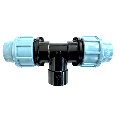 UNIDELTA Gartenschlauch-Y-Verbinder 3-Wege-Kupplung Adapter Innengewinde 3/4 Zoll 16 bar | Schnellkupplung Schlauchverteiler Wasserverteiler 3 Schläuchen | Abzweig-Satz 25 x 25 mm UNIDELTA Gartenschlauch-Y-Verbinder 3-Wege-Kupplung Adapter Innengewinde 3/4 Zoll 16 bar | Schnellkupplung Schlauchverteiler Wasserverteiler 3 Schläuchen | Abzweig-Satz 25 x 25 mm von Generic