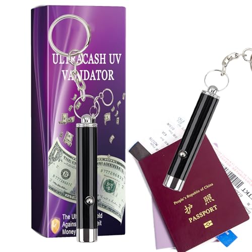 UV -Detektor - blaklight Taschenlampe, tragbare ultraviolette Lampe | Handheld -Taschenlampe, Leckausweise, Bill -Authentifizierungstool, PET -Fleck -Locator -Gadget zur Inspektion, Veterinärmedizine von Generic